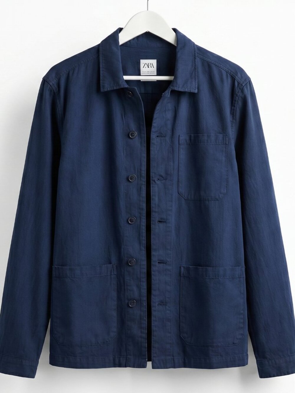 ZARA Men Blue Shacket